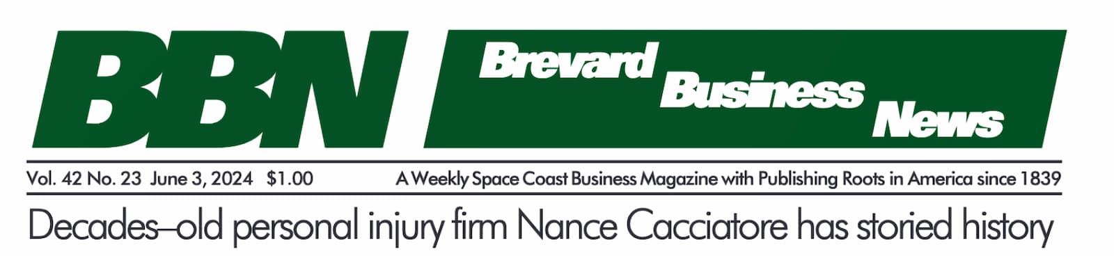 bbn Nance Cacciatore: Celebrating Over Six Decades of Legal Advocacy in Melbourne, FL